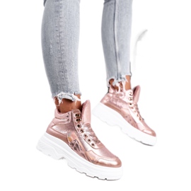 PS1 Calzado Deportivo Mujer Warmed Pink Golden Davan rosa dorado