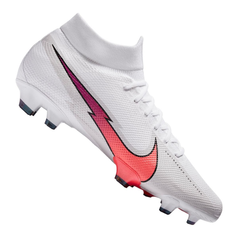 Botas de fútbol Nike Superfly 7 Pro Fg M AT5382-163 multicolor blanco Botas de fútbol Nike Superfly 7 Pro Fg M AT5382-163 multicolor blanco