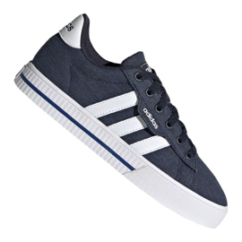 Zapatillas Adidas Daily 3.0 Jr FX7268 negro azul marino