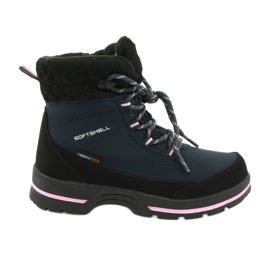 American Club Botas blandas con membrana SN03 / 20 negro marina rosa