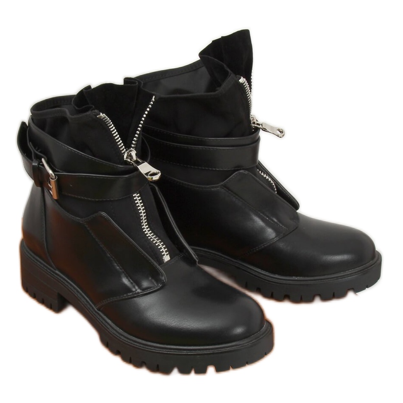 Botas militares negras NC1038 Black negro Botas militares negras NC1038 Black negro
