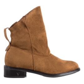 Botas sin cordones VINCEZA marrón