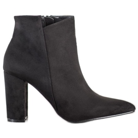 SHELOVET Botas con estilo en Spitz negro