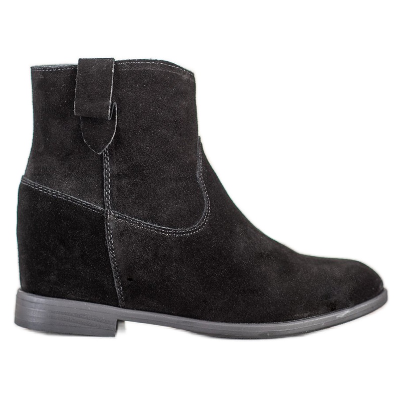 Filippo Botines de piel negro