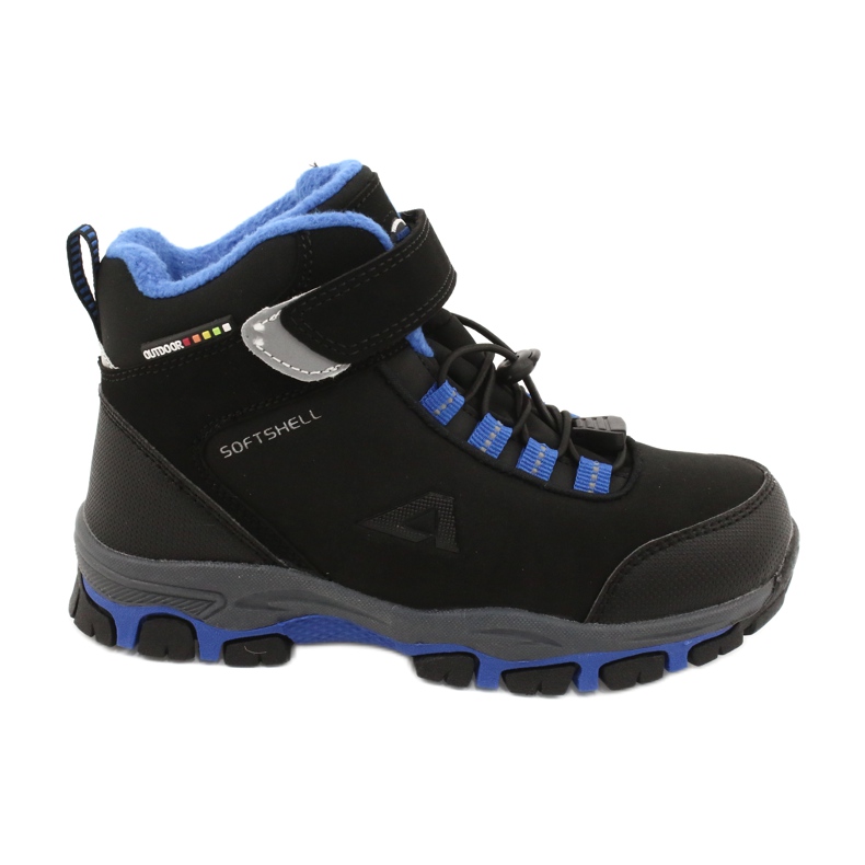 American Club Botas softshell americanas botas impermeables con membrana negro azul