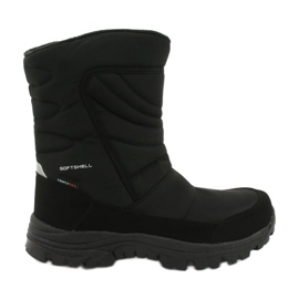 American Club Botas con membrana aislada con vellón negro