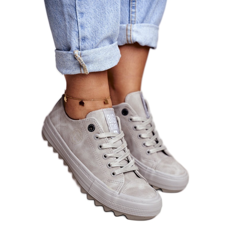 Zapatillas de Mujer Big Star Grey GG274075 gris