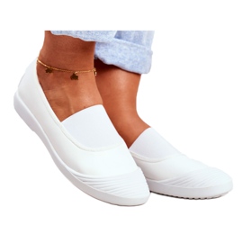 LU BOO Zapatillas Slip On Zapatillas Slip-on Blancas Justy blanco