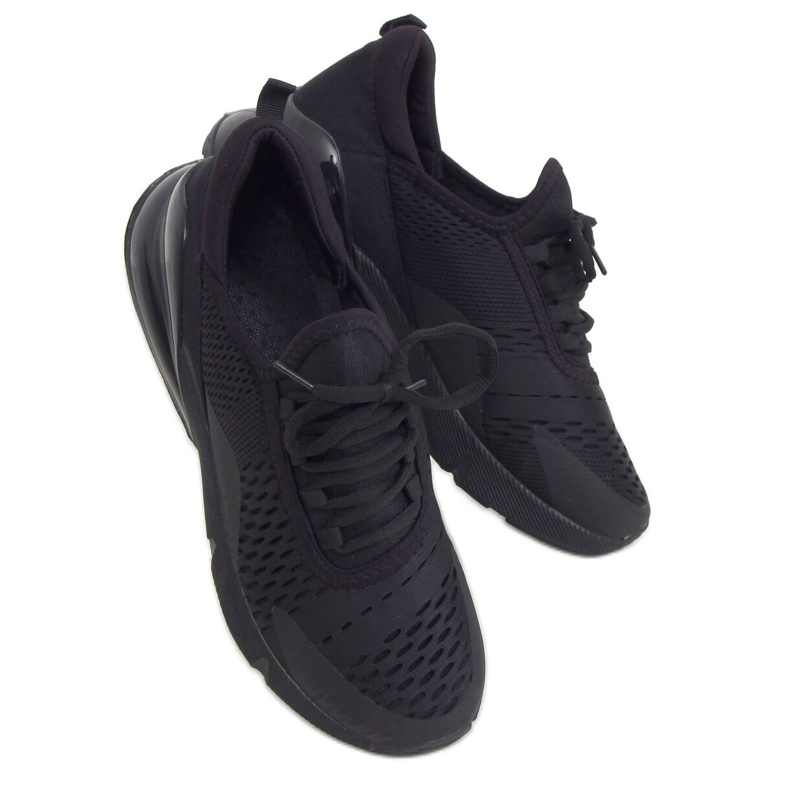 Negro HY104 Calzado deportivo negro