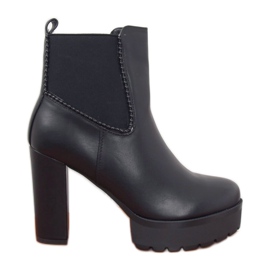 Black RB25 Botas con plataforma negras negro