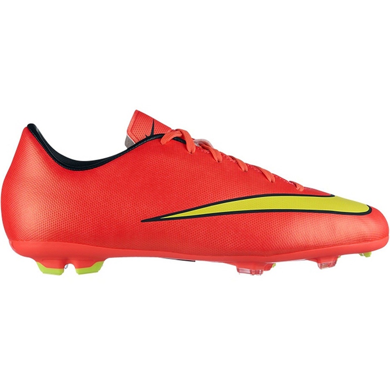 Zapatillas de fútbol Nike Mercurial Victory V Fg Jr 651634690 rojo