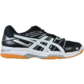 Zapatillas de voleibol Asics Gel Rocket 7 B405N 9001 para hombre negro negro