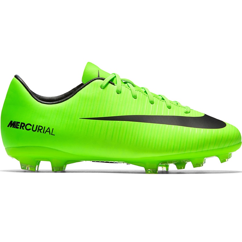 Zapatillas de fútbol Nike Mercurial Victory Vi Fg Jr 831945303 verde verde