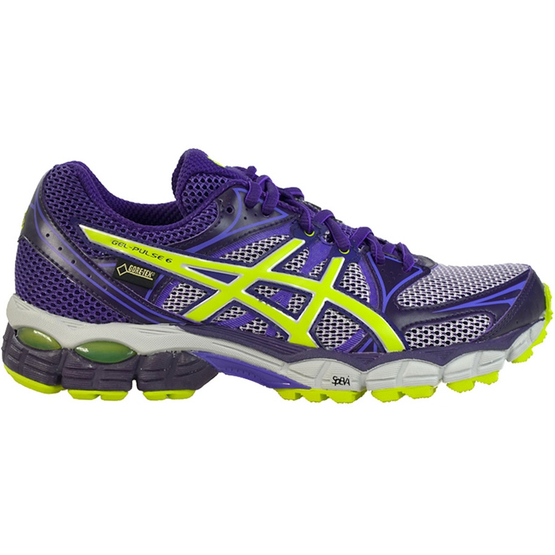 Zapatillas para correr Asics Gel Pulse 6 Gtx T4A9N-3605 para mujer azul marino multicolor