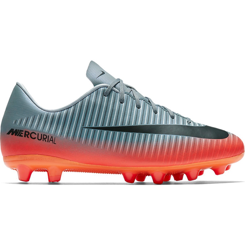 Zapatillas de fútbol Nike Mercurial Victory 6 CR7 Ag Pro Jr 878643001 gris