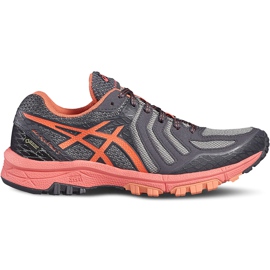 Zapatillas para correr Asics Gl Fuji Attack 5GTX T681N-9520 para mujer gris Zapatillas para correr Asics Gl Fuji Attack 5GTX T681N-9520 para mujer gris