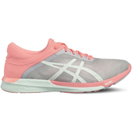 Zapatillas de running de mujer Asics Fuze X Rush T768N-9687 rosado gris
