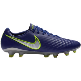 Zapatos de fútbol Nike Magista Opus Ii Fg 843813409 azul marino