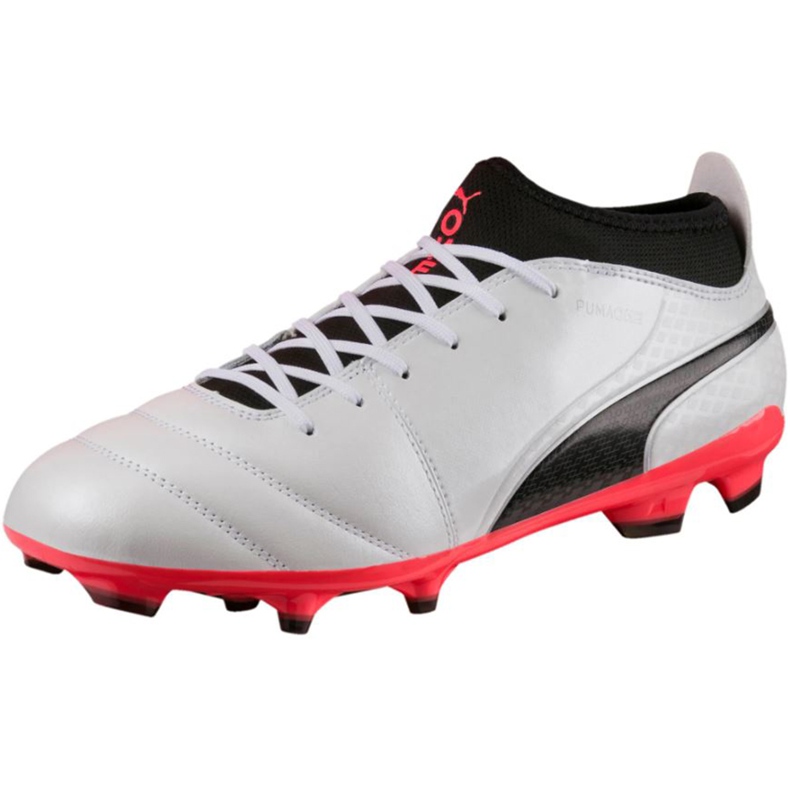 Botas de fútbol Puma One 17.3 Fg 104074 01 negro blanco