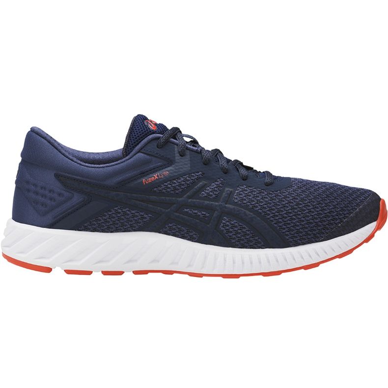 Zapatillas de running de hombre Asics Fuzex Lyte 2 T719N 5050 azul marino