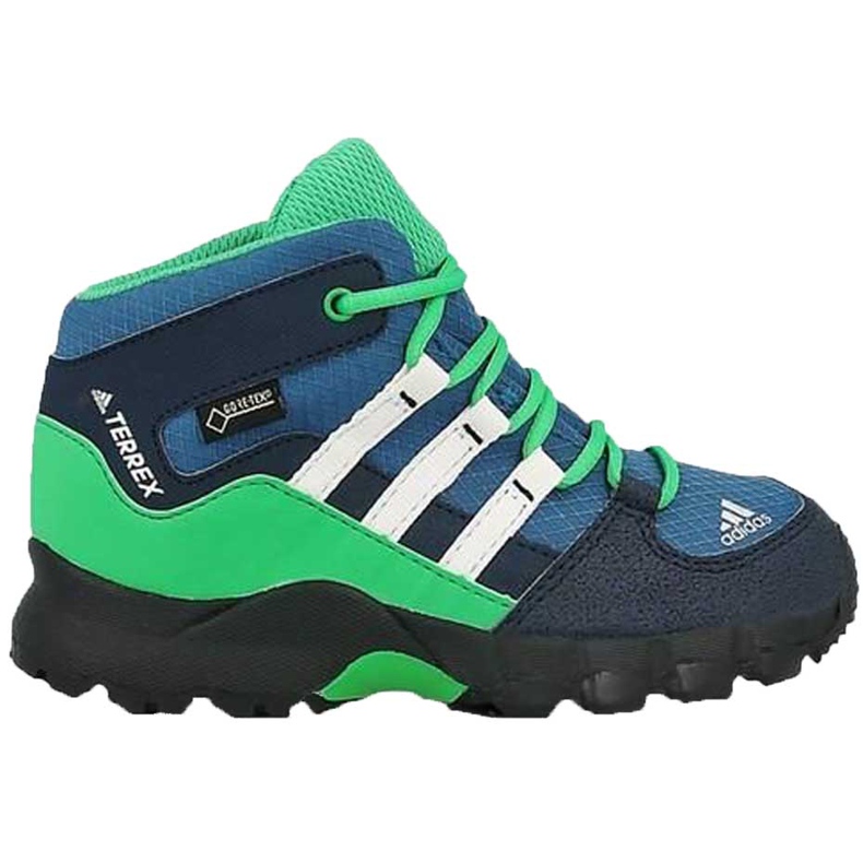 Zapatillas para niños adidas Terrex Mid Gtx I S76931 negro azul multicolor verde
