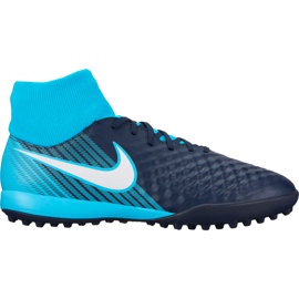 Botas de fútbol Nike Magista X Onda Ii Df Tf 917796414 azul