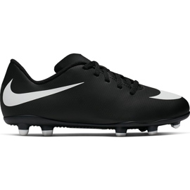 Zapatillas de fútbol Nike Bravata Ii Fg Jr 844442001 multicolor negro