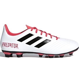 Botas de fútbol adidas Predator 18.4 FxG CM7669 multicolor blanco