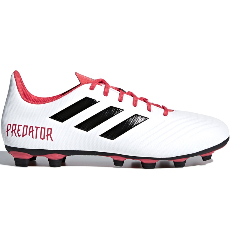 Botas de fútbol adidas Predator 18.4 FxG CM7669 multicolor blanco