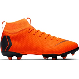 Zapatos de fútbol Nike Mercurial Superfly 6 Academy Mg Jr AH7337 810 multicolor naranja Zapatos de fútbol Nike Mercurial Superfly 6 Academy Mg Jr AH7337 810 multicolor naranja