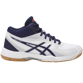 Zapatillas de voleibol Asics Gel-Task Mt B753Y 0133 para mujer blanco
