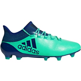 Botas de fútbol adidas X 17.1 Fg CP9163 azul Botas de fútbol adidas X 17.1 Fg CP9163 azul