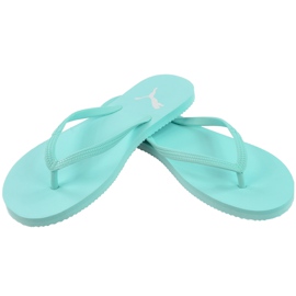 Pantuflas de mujer Puma First Flip Wns Island Paradise 360255 12 verde