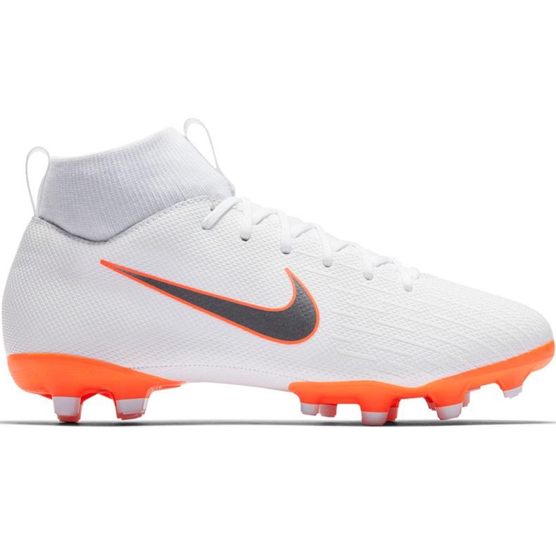 Zapatillas de fútbol Nike Mercurial Superfly 6 Academy Mg Jr AH7337 107 multicolor blanco