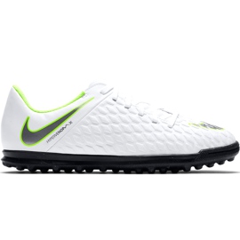 Zapatillas de fútbol Nike Hypervenom Phantom X 3 Club Tf Jr AJ3790 107 blanco multicolor