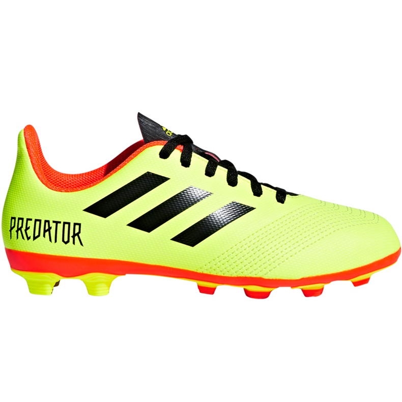 Botas de fútbol adidas Predator 18.4 FxG Jr DB2321 multicolor verde