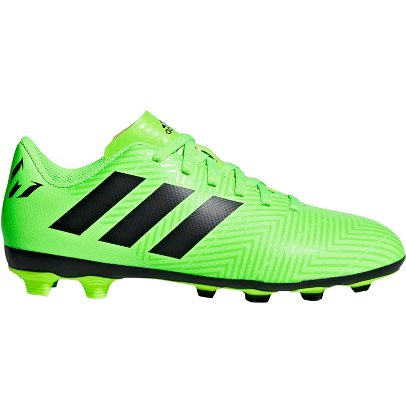Botas de fútbol adidas Nemeziz Messi 18.4 FxG Jr DB2371 verde