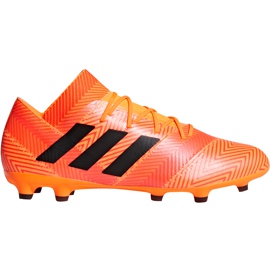 Botas de fútbol adidas Nemeziz 18.2 Fg DA9580 multicolor naranja