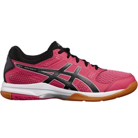 Zapatillas de voleibol Asics Gel-Rocket 8 B756Y 1990 para mujer rosa