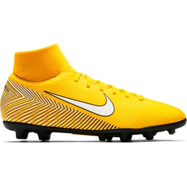 Zapatillas de fútbol Nike Mercurial Superfly 6 Club Neymar Mg Jr AO2888 710 multicolor amarillo