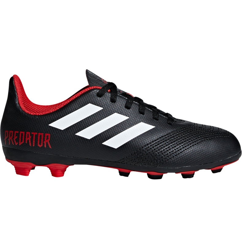 Botas de fútbol adidas Predator 18.4 FxG Jr DB2323 multicolor negro
