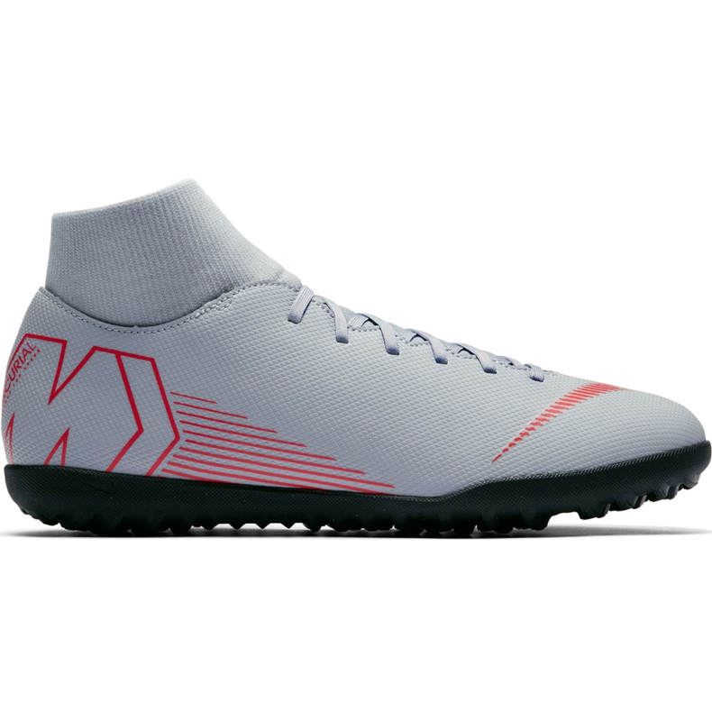 Zapatos de fútbol Nike Mercurial Superfly X 6 Club Tf AH7372 060 gris gris