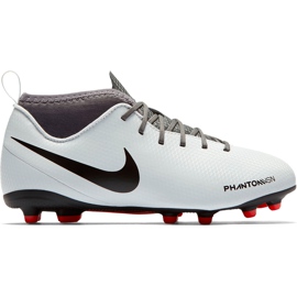 Zapatillas de fútbol Nike Phantom Vsn Club Df Fg Mg Jr AO3288 060 multicolor blanco