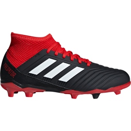 Botas de fútbol adidas Predator 18.3 Fg Jr DB2318 negro negro