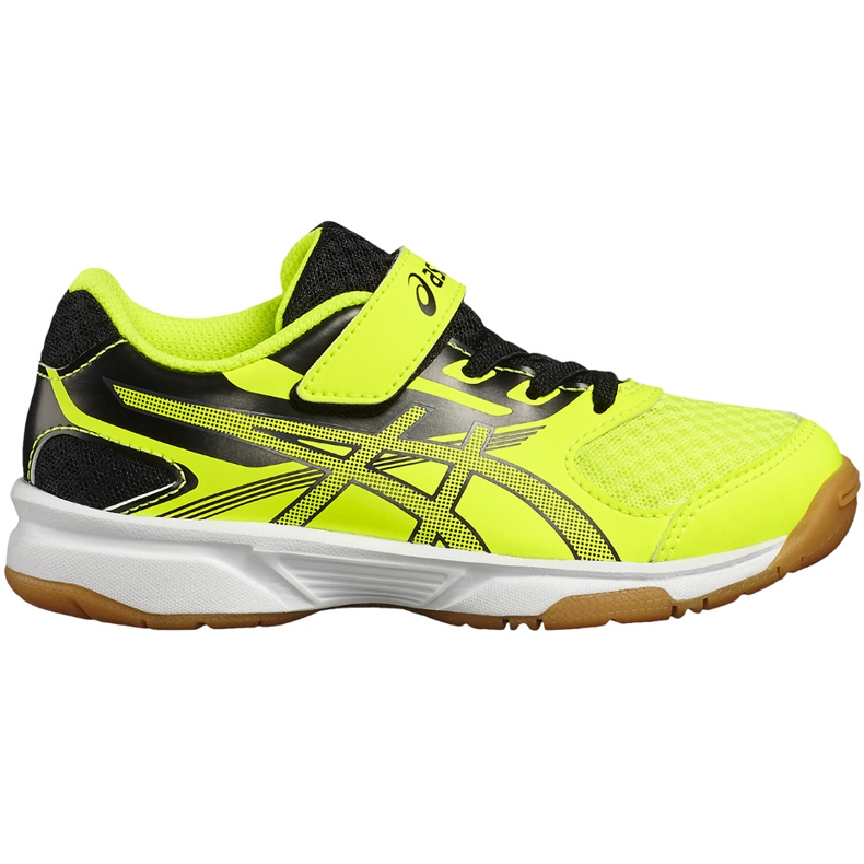 Zapatillas de voleibol Asics Upcourt 2 Ps C735Y 0795 para niños amarillo