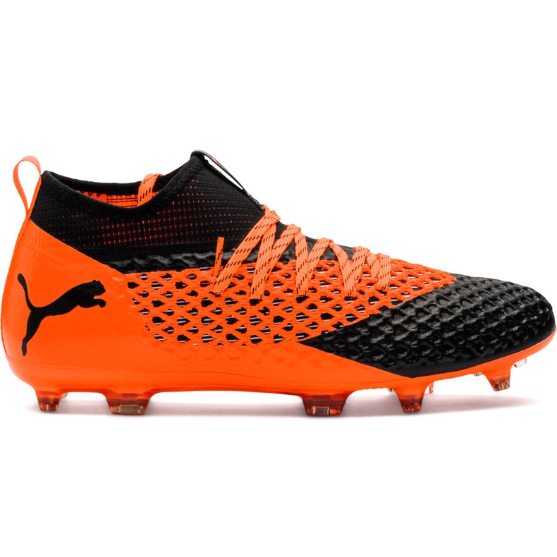 Botas de fútbol Puma Future 2.2 Netfit Fg Ag 104830 02 naranja