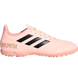 Botas de fútbol adidas Predator Tango 18.4 Tf DB2142 multicolor rosado
