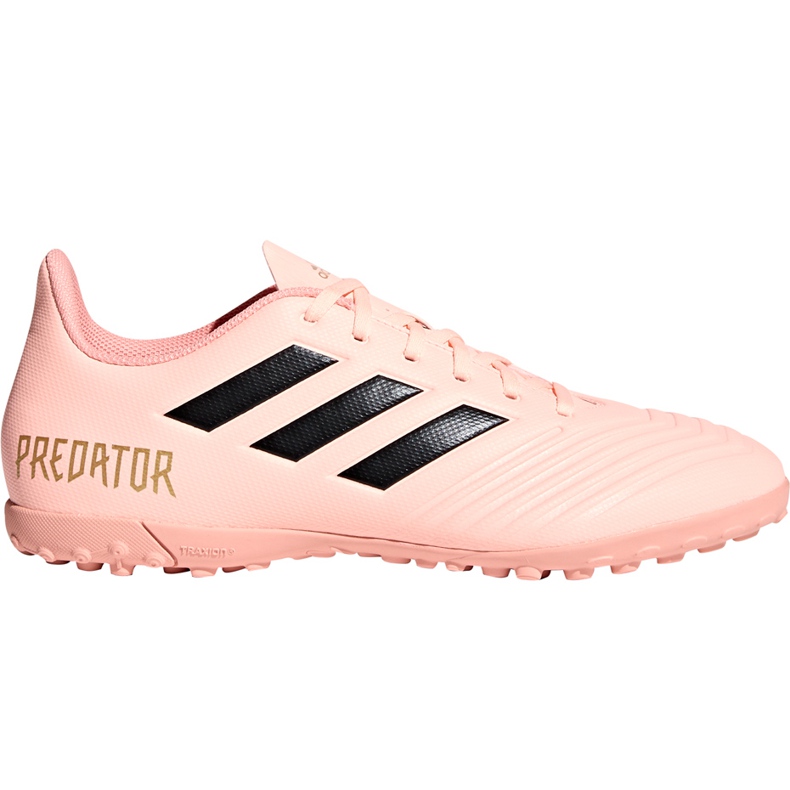Botas de fútbol adidas Predator Tango 18.4 Tf DB2142 multicolor rosado