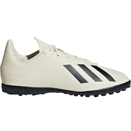 Botas de fútbol adidas X Tango 18.4 Tf Jr DB2436 multicolor beige