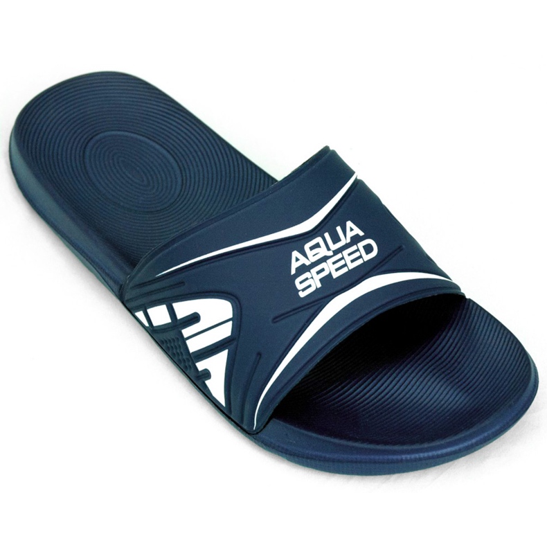 Pantuflas de piscina para hombre Aqua-Speed ​​Dakota, col.10 azul marino